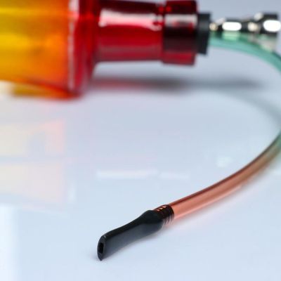 Бонг "Бутылка фигурная", 19 см, разноцветный, микс