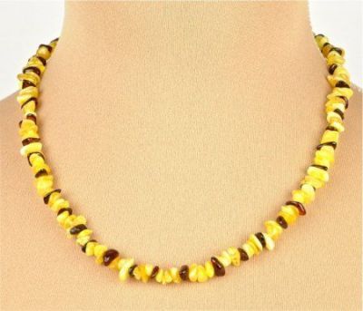 Бусы Янтарь "Солнечная россыпь" арт.НЯН-п400