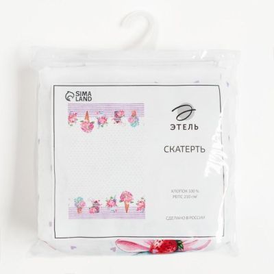 Скатерть "Этель" Сладости 180х147 см, 100% хл, репс 210 гр/м2