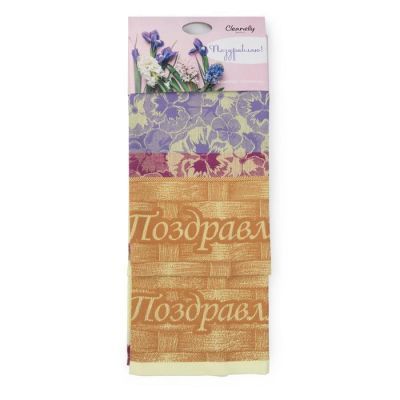 Комплект полотенц кухонных Anna КЦ-560-556-4634 50х70 - 2 шт. см, хл.100% 236 гр/м