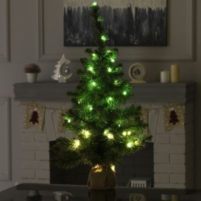 Гирлянда «Нить» 5 м роса, IP20, серебристая нить, 50 LED, пульт ДУ, свечение RGB, USB