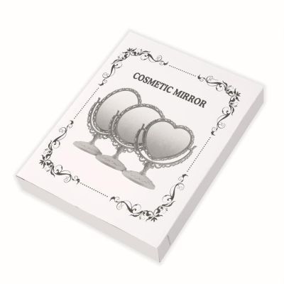 Зеркало настольное, двустороннее, с увеличением, d зеркальной поверхности 10 см, цвет золотистый