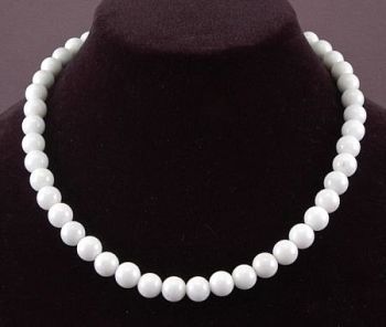 Бусы Кахолонг "Классика №10" арт.НКХ-1(10)-45-1