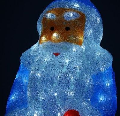 Фигура акрил. "Дед мороз" (35х31х66 см.)