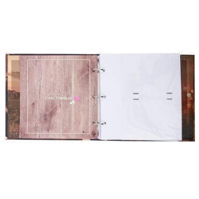 Фотоальбом и наклейки в подарочной коробке "Наша семейная история", 100 фото