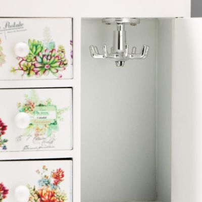 Шкатулка дерево "Велосипед с цветами у Эйфелевой башни" 18,5х16х8 см