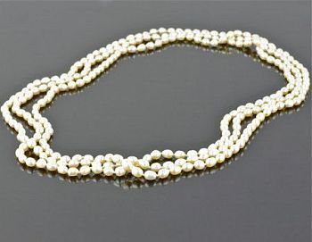 Бусы Жемчуг "Леди" арт.НЖМ-3(5)-200-1-6