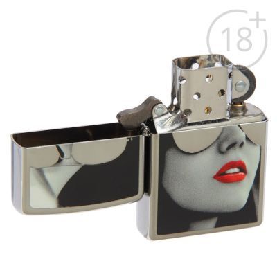 Зажигалка ZIPPO 28274 Golden Design с покрытием High Polish Chrome