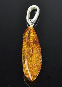 Кулон Янтарь "Золотой дождь" арт.ЯК-122