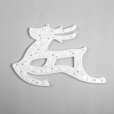 Светодиодная фигура «Олень» 43 × 25 см, пластик, 220 В, свечение мульти (RG/RB)