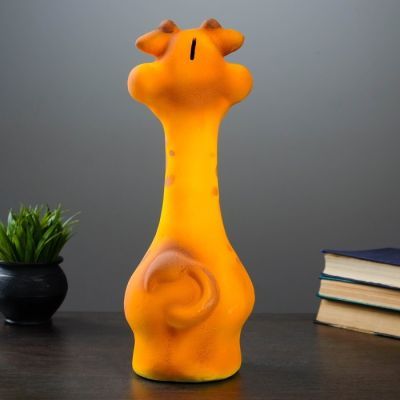 Копилка "Жираф", 43см, МИКС