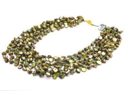 Колье Перламутр "Каскад" арт.П3189