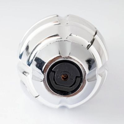 Зажигалка газовая "Граната", пьезо, 11х5х5 см, серебро