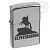 Зажигалка ZIPPO 150 ST PETERSBURG Медный всадник с покрытием Black Ice