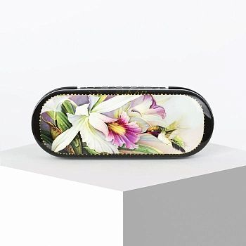 Футляр для очков, отдел на клапане, цвет МИКС