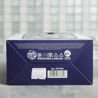 Набор "23.02" гель для душа водка 250 мл аромат мужского парфюма, фигурное мыло