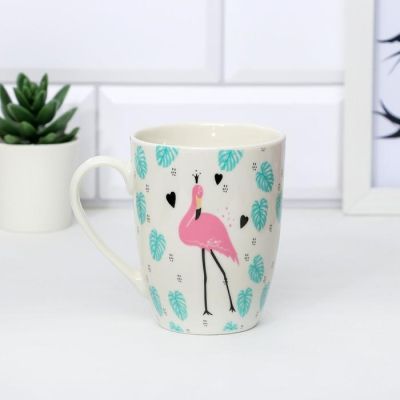 Набор "Ты уникальна", кружка 350 мл, подставка 11 х 10,5 см