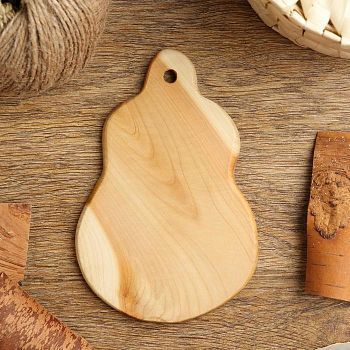 Доска "Груша" 18 см, можжевельник