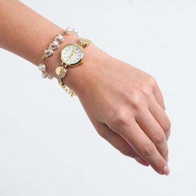 Подарочный набор 2 в 1 "Beike": наручные часы и браслет