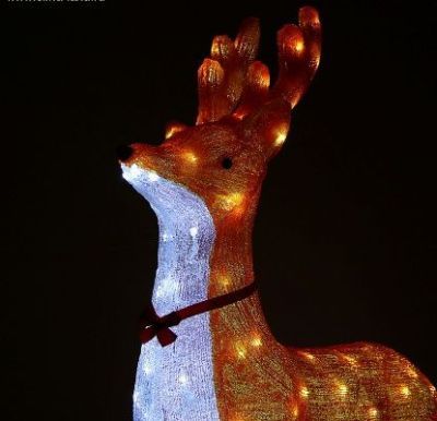 Фигура акрил. "Косуля" (100х65х22 см.)