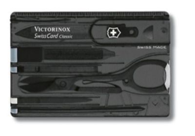 Victorinox Swiss Card Anthracite translucent Набор (арт. - 0.7133.T3)
