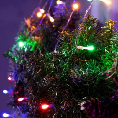 Светодиодная фигура «Комета» 3.5 м, пластик, 9 нитей, 220 В, свечение мульти