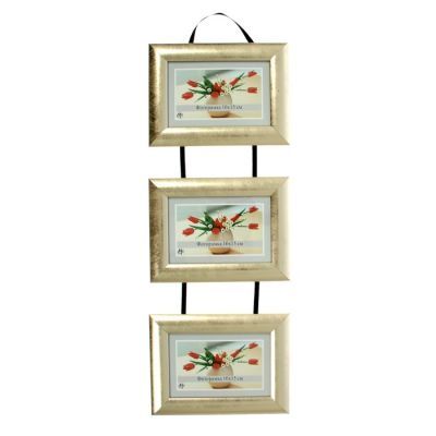 Фоторамка на 3 фото 10х15 см "Тройная на тесьме"