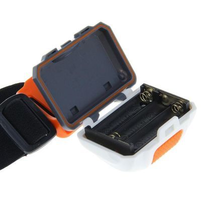 Фонарь налобный, 3 LED, 3 ААА, 4 режима, 6 х 4.5 х 3.5 см