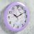 Часы настенные, серия: Цветы, "Цветущее дерево", сиреневый обод, 29х29 см