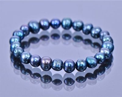 Браслет Жемчуг "Классика №8" арт. бНЖМ-1(8)-17-2-8