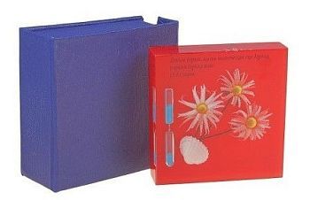 Часы песочные "Лирика с ромашкой"