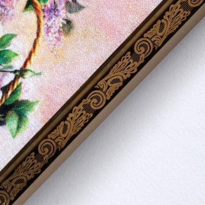 Гобеленовая картина "Сирень" 34*44 см рамка МИКС