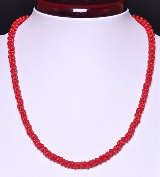 Бусы Коралл "Мадрид" арт. НКО-57(6)-40-6