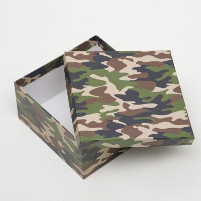 Набор коробок 10 в 1 "Милитари 2", 25,5 х 25,5 х 13 - 7 х 7 х 4 см