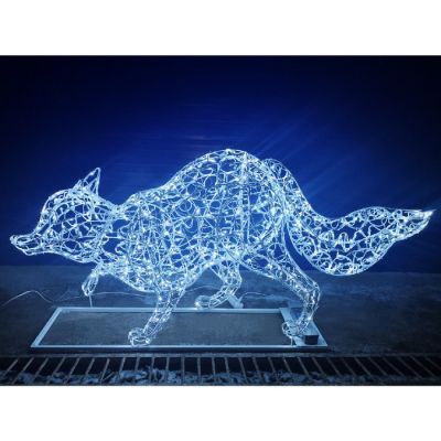 Светодиодная фигура «Лиса», 160 × 80 × 60 см, 100 Вт, 220 В