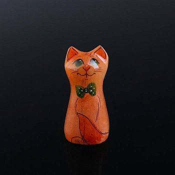 Сувенир «Кошечка», 2,3×4,5 см, селенит, микс