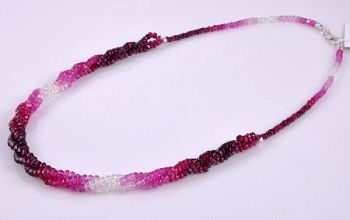 Бусы Рубин "Колье "Премьера" арт.П2144