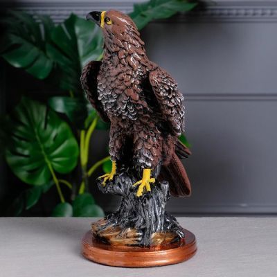 Копилка "Сокол", коричневый цвет, 31 см, микс