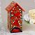 Чайный домик, 11×12×20 см, хохлома