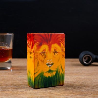 Портсигар пачка "Мариада", 9.3х6х2.2 см, микс