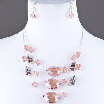 Комплект Хрусталь "Виола" арт.КП118