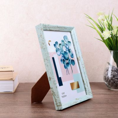 Фоторамка дерево 15х20 см "Зёлёная березка" 27х22х2 см