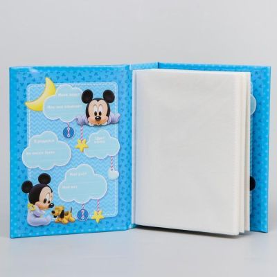 Фотоальбом на 100 фото "Наш сыночек", Микки Маус