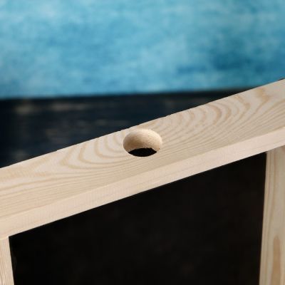 Накопитель для пробок, 48х28х5см, ХВОЯ с обычным стеклом