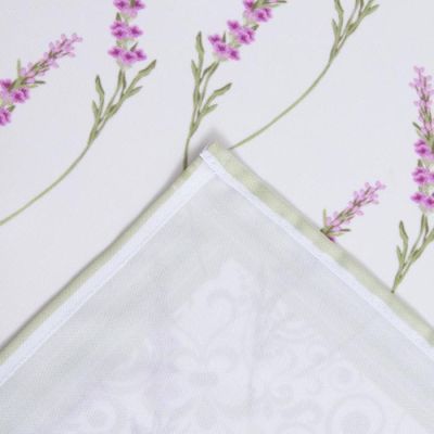 Скатерть прямоугольная 4062 145х220 см, габардин, п/э 100%