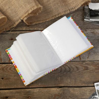 Фотоальбом BRAUBERG на 100 фотографий 10х15 см "Абстракция"