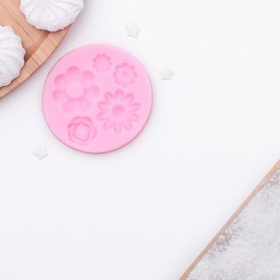 Молд силиконовый «Клумба», 6,5×0,7 см