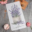 Полотенце "Этель" Lavender 40х73 см, 100% хл, саржа 190 гр/м2
