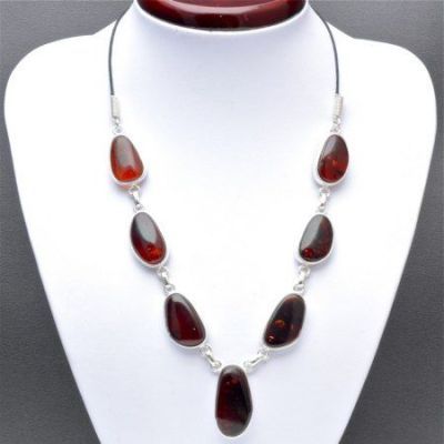 Колье Янтарь "Балтийская осень" арт. ЯК-1458