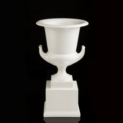 Ваза интерьерная "Медичи", белая